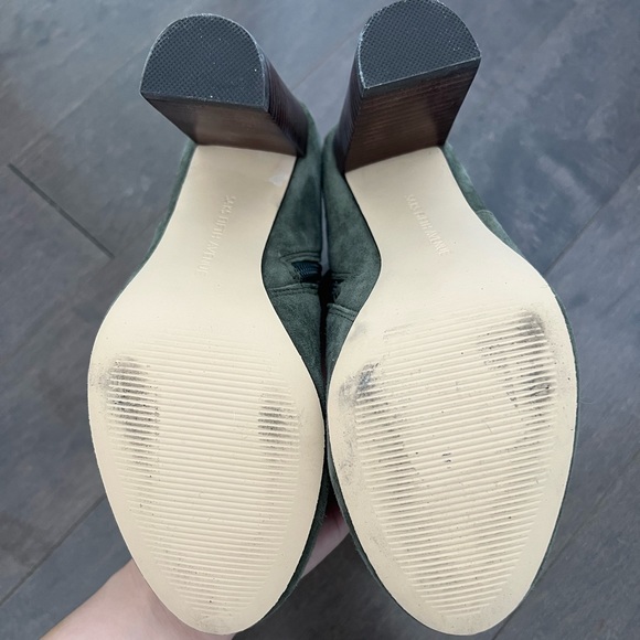 Saks Fifth Avenue Leather Ankle Boots, size US 5.5 - Picture 7 of 8